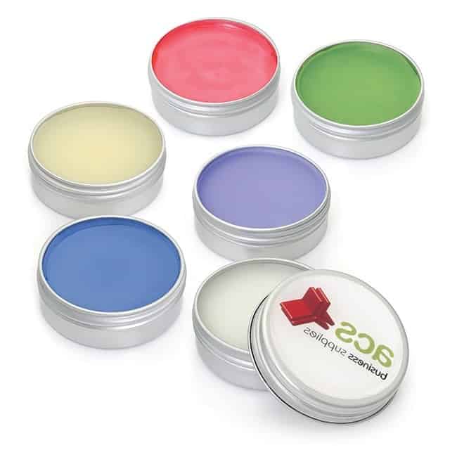 smal cosmetic tin containers