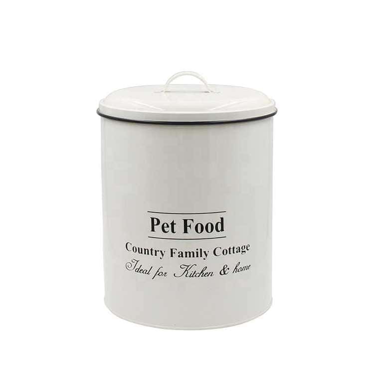 pet food tin container