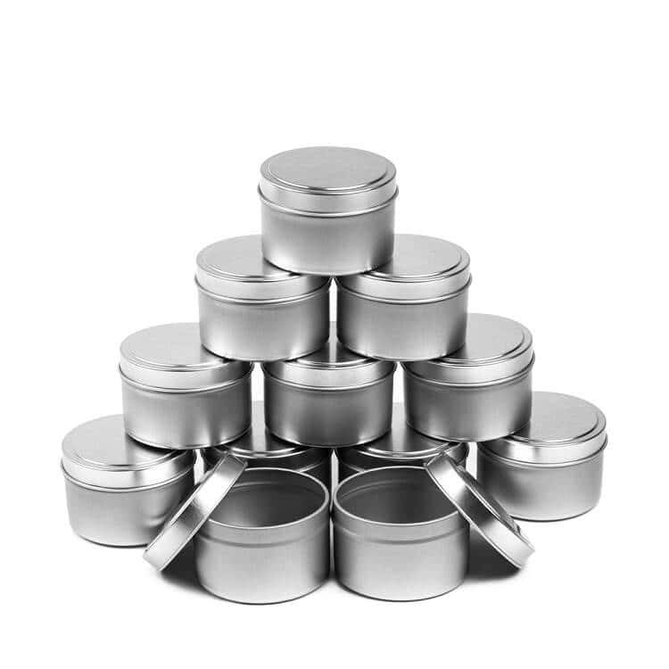 4 oz Modern Seamless Drawn Tins - BULK ORDER 125 TINS// NEW Pricing!!