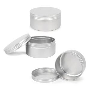 smooth screw lid tin