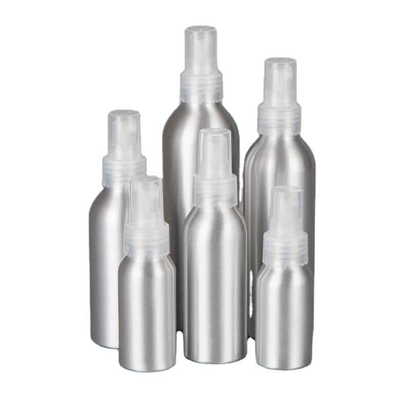 aluminum mist spray bottles