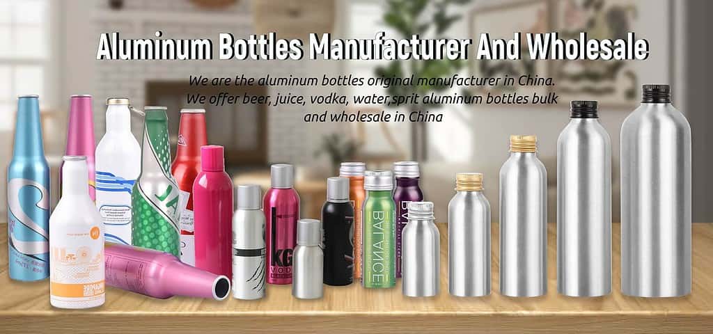 aluminum bottles manufacturer and wholesale