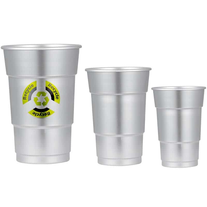 recycle aluminum cups