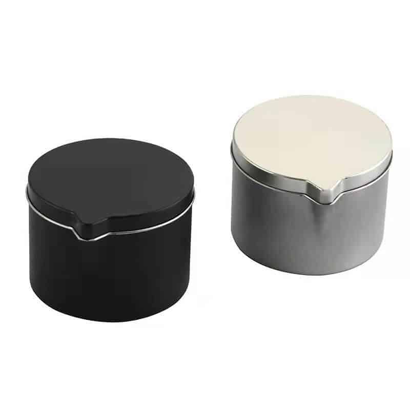 20 Pack 2 Oz Metal Tins with Lids, Heart Shaped Tin Boxes, Empty Candle  Jars Can