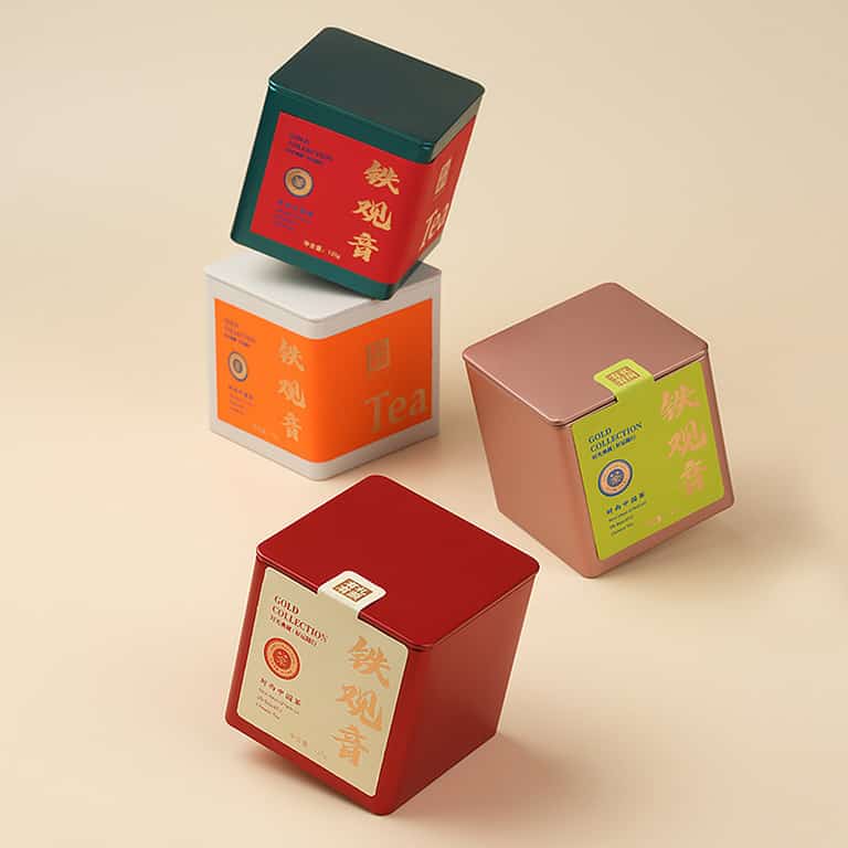 Emty Tea Box Empty Tea Tin | Empty Tea Tins Wholesale | FLYTINBOTTLE