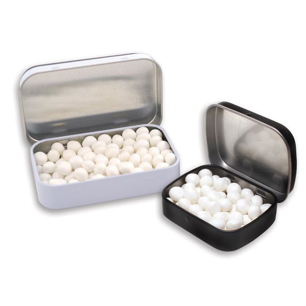 Rectangular Hinged Mint Tin