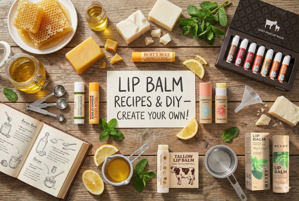 Lip Balm Receipt DIY